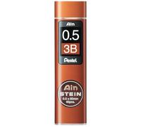 Pentel C275- Recambios para lápiz portaminas 0,5 x 60 mm, Härtegrad: 3B