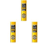 Pentel C275- Recambios para lápiz portaminas 0,5 x 60 mm, Härtegrad: 4B (Paquete de 3)