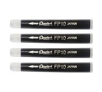 Pentel Cartucho de bolígrafo de tinta negra, paquete doble (8 cartuchos en total)