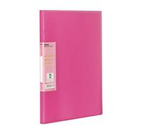 Pentel DCF343P Recycology Vivid - Carpeta (polipropileno reciclado al 50%, A4, con 30 fundas), color rosa