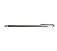 Pentel Dual Metallic Bolígrafo, Tinta Gel Plata 0.5 mm, 1 Unidad
