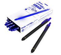 Pentel Energel BL437R1 - Bolígrafo de punta redonda (punta de 0,7 mm, 14 unidades), color azul