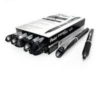 Pentel Energel BL60 Tinta Líquida Bolígrafo - 1.0mm - Negro - Paquete De 12