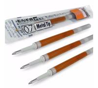 Pentel Energel BL77/BL57/BL37/BL37 - Recambio de punta de metal (0,7 mm, 4 unidades)