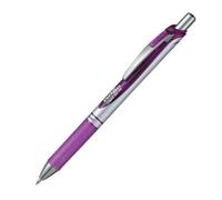 Pentel Energel BL77 Tinta Gel Punta Redonda Bolígrafo/Clic Bolígrafo - 0.35mm, Paquete de 1 - Morado