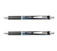 Pentel - EnerGel Deluxe RTX - Bolígrafo retráctil de gel líquido, color negro 0.7mm Needle