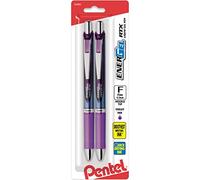 Pentel - EnerGel Deluxe RTX - Bolígrafo retráctil de gel líquido, color violeta 0.5mm Needle