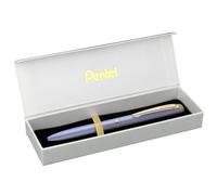 Pentel EnerGel Philography - Barril violeta pastel con caja de regalo