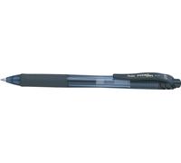 Pentel EnerGel-X Retractable Pen, 0.7 mm Tip - Black, Pack of 12 0.7 mm EnerGel-