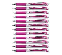 Pentel EnerGel XM BL77 - Bolígrafo de gel (12 unidades), color magenta