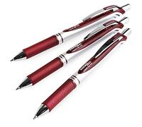 Pentel EnerGel XM BL77 - Bolígrafos retráctiles con tinta de gel líquido (0,7 mm, 54% reciclados)