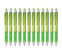 Pentel EnerGize-X lápiz mecánico (0.5 mm) Verde Claro Barril, Caja de 12 (pl105 K)