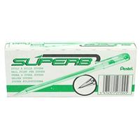 Pentel Excelente Bolígrafo Medio 1.0mm Falso Pulgar 0.5mm Line Negro - Verde, Pa