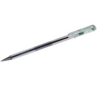 Pentel Excelente Bolígrafo Medio 1.0mm Falso Pulgar 0.5mm Line Negro - Verde, Pack of 12