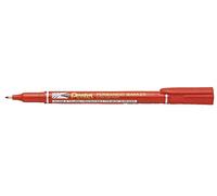 Pentel Extra Fine Permanent Marker Red - Pack of 12