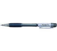 Pentel Fiesta II AX127W - Portaminas (0,7 mm, 12 unidades), color blanco y negro