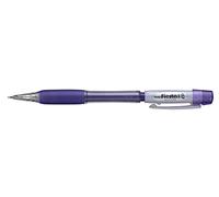Pentel Fiesta II AX127W - Portaminas (0,7 mm, 12 unidades), color morado y blanco