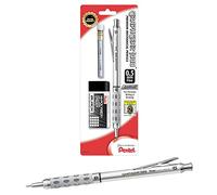 Pentel GraphGear 1000 Mechanical Pencil 0.5mm Premier Drafting Kit with 1 Pencil, 1 Eraser Refill Tube and 1 Eraser (PG1015EBP) by Pentel
