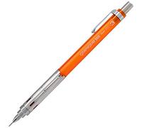 Pentel GRAPHGEAR 300 PG313 - Portaminas técnicas (0,3 mm, 12 unidades), color naranja transparente