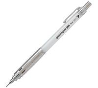 Pentel GraphGear 300 - Portaminas, caja de 12 lápices, color blanco (0,7 mm)