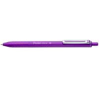 Pentel iZee Bolígrafo BX470 - Boli Retráctil con Cuerpo Mate y Clip Metálico, de