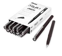 Pentel JM20 Pluma Fuente Desechable Tinta Gris Paquete De 12