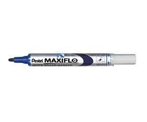 Pentel - Juego de 3 rotuladores Maxiflo mwl5s para pizarra blanca, azul