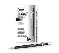 Pentel - Juego de 4 portemines P 205 para minas 0,5 mm negro
