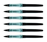 Pentel - Juego de 6 recambios para fieltro Tradio tinta negra mjl20