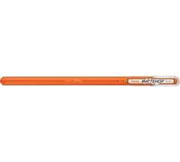 Pentel K110-VFX Mattehop - Bolígrafo roller de tinta de gel con tinta de alta cobertura en acabado mate, modelo con tapa, 1 unidad, color naranja