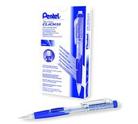 Pentel - Lápiz automático con 2 recambios de goma de borrar y minas, 0,5 mm, varias carcasas
