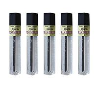 Pentel C502-B Hi-Polymer Super Mina fina para lápiz, 0,2 mm, B, apta para portaminas Orenz PP502, 12 minas por bote
