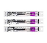 PENTEL Lote de 6 recambios LR7 para Roller Energel Líquido Pte 0,7 Trazado 0,35