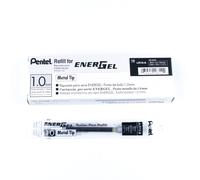 Pentel LR10-A - Recambios de tinta para bolígrafo (12 unidades, tinta de gel, pu