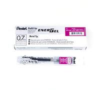 Pentel LR7-V4X - Recambio para bolígrafos EnerGel (0,7 bolas, 0,35 mm, trazo de 0,35 mm, 12 unidades), color magenta