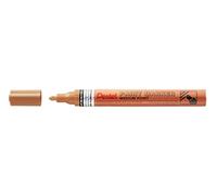 Pentel Marcador de pintura MMP10-ME, con tinta de efecto expresiva, bronce, línea de 2,5 mm, 1 unidad