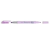 Pentel - Marcador fluorescente de doble punta en color violeta pastel, excelente para resaltar.