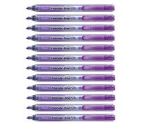 Pentel - Marcador fluorescente Handy-line retráctil. Color violeta. - Pack de 12