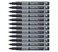 Pentel N50S Marcador Permanente Color Negro 15/2 mm