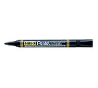 Pentel - Marcador permanente apto para casi todas las superficies. Color negro. - Pack de 12