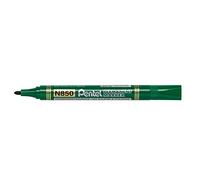 Pentel - Marcador permanente apto para casi todas las superficies. Color verde - Pack de 12