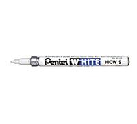 Pentel Marker Fine Bullet 2mm White EA