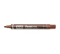 Pentel N50 de S Lumocolor marcador permanente, Marrón 21