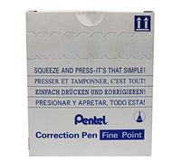 Pentel Micro Correct 12ml - Corrector líquido tipo bolígrafo (12 ml, Azul, Fino, Metal)