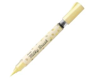 Pentel Milky Brush XGFHP-G Rotulador Pincel Amarillo 1 Ud