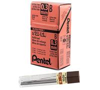 Pentel - Minas Super Hi-Polymer 0,3mm B - Pack de 12