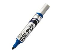 Pentel MWL5 M Maxiflo Rotuladores para Pizarra Blanca con Bomba Sistema Punta Redonda 2.5mm 1 Artículo - Azul