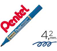 Pentel N850 Marcador Redonda Punto Azul Permanente