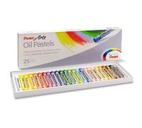 Pentel oil pastel, ceras caja de 25 colores surtidos