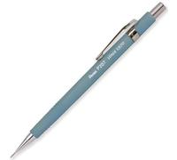 Pentel P207-JN - Portaminas automáticas, edición limitada japonesa, punta HB de 0,7 mm, recargable y retráctil, barril azul claro y gris, lápiz individual
